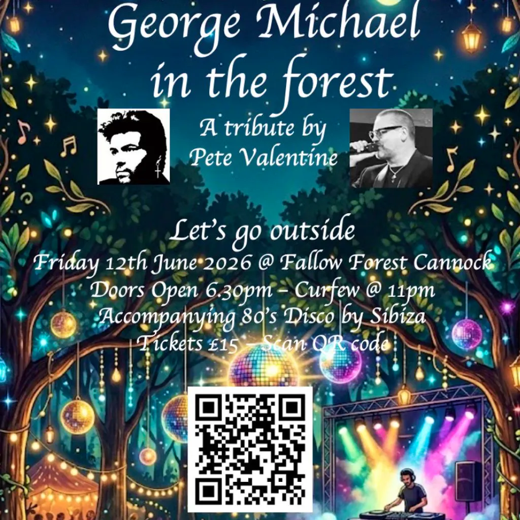 George Michael at Fallow Forest Cannock Chase at Fallow Forest