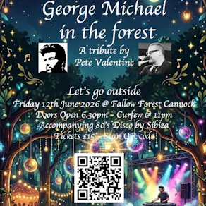 George Michael at Fallow Forest Cannock Chase