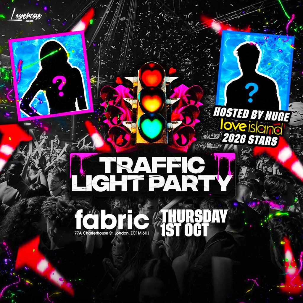 Freshers Traffic Light Party Hosted By Love Island 2026 Stars at Fabric London