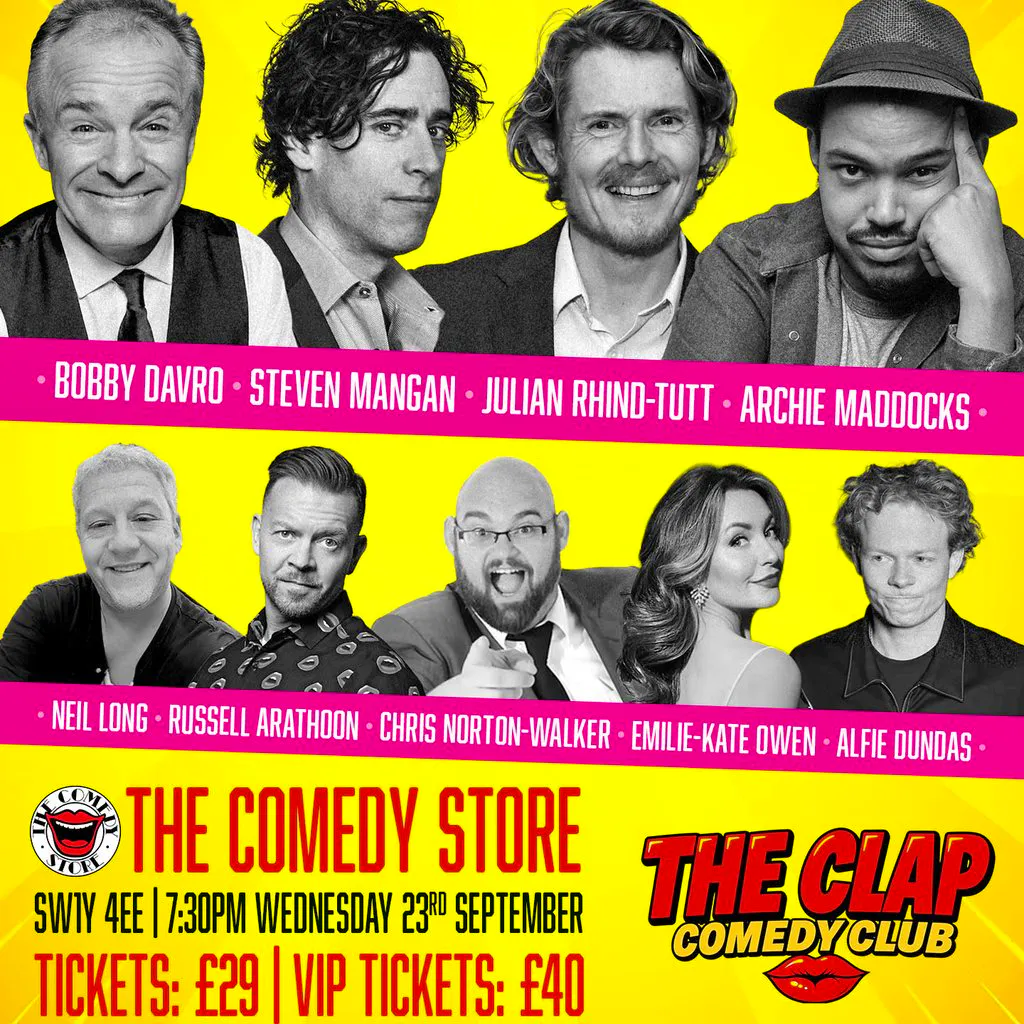 The Clap Comedy for Parents in Need at The Comedy Store