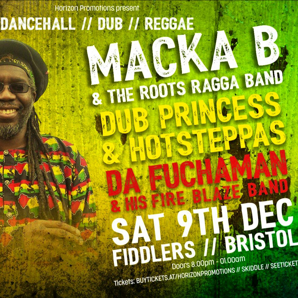 MackaB & Roots Ragga Band, Dub Princess & Hotsteppas, Da Fuchman ...