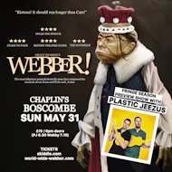 Webber! and Plastic Jeezus @ Chaplins, Boscombe at Chaplin's Cellar Bar