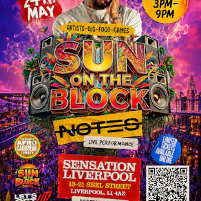 Sun on the Block Day Party Bank Holiday Sunday