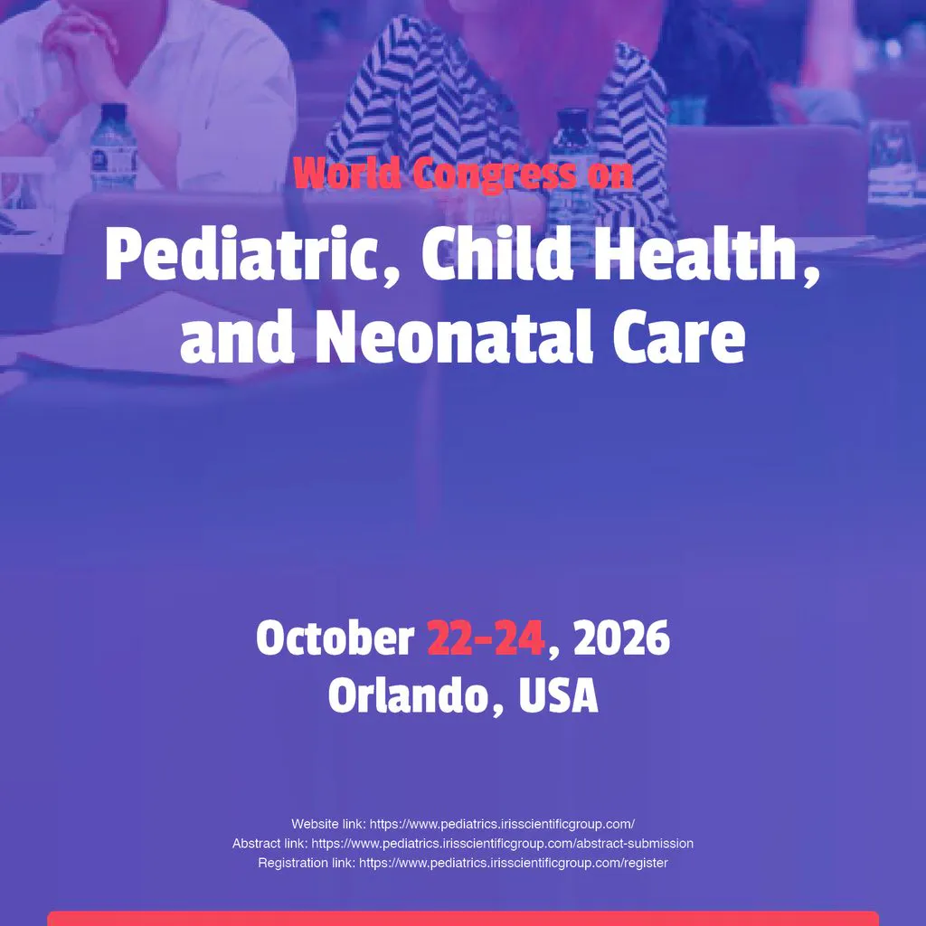 World Congress on Pediatrics, Child Health and Neonatal Care at Hilton Garden Inn Lake Buena Vista Orlando, FL, USA