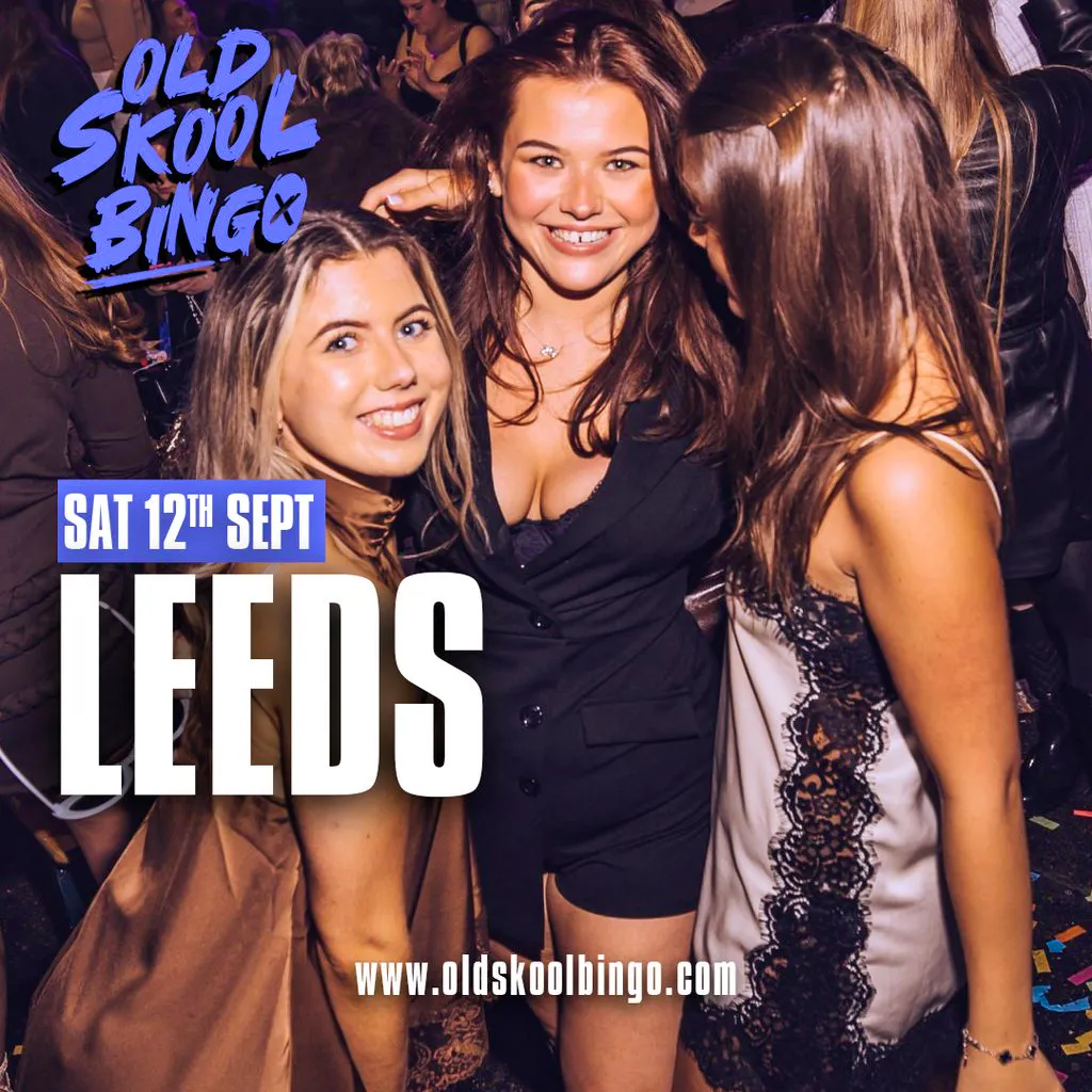 Old Skool Bingo Sat 12th Sep Leeds at Home Nightclub
