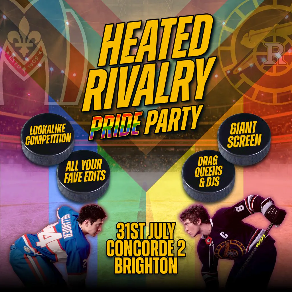 Heated Rivalry Club Night - Pre Pride Party (Brighton) at The Concorde 2
