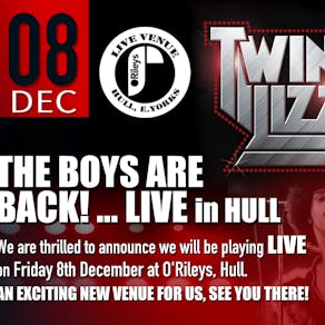 Twin Lizzy - tribute to Thin Lizzy plus support at O'Rileys