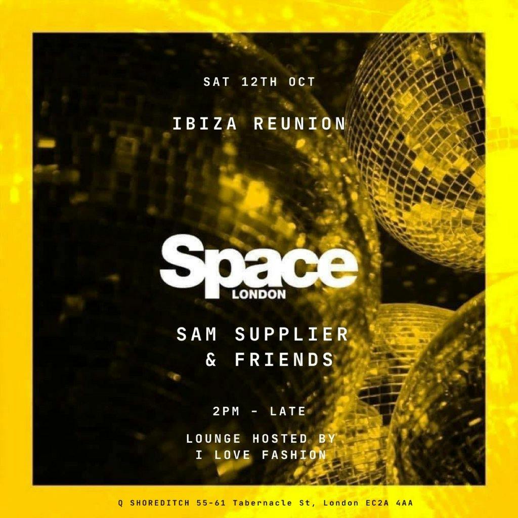 Tickets Space Reunion w/ I Love Fashion Sam Supplier and guests Q