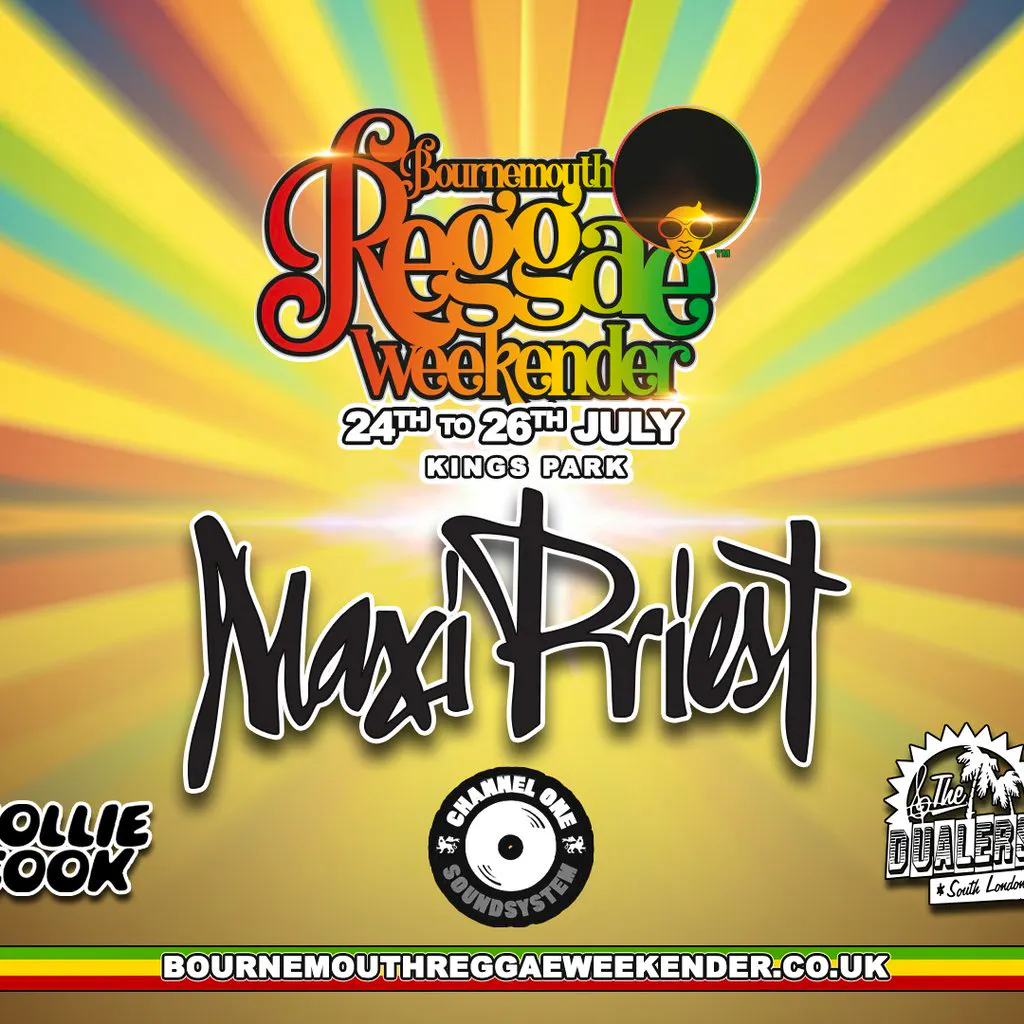 Bournemouth Reggae Weekender 2026 at Kings Park Bournemouth BH7 6JF
