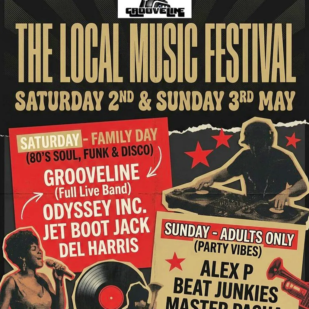 The Local music festival at The Lucan Pavilion Laleham, Staines, Tw18 1rz