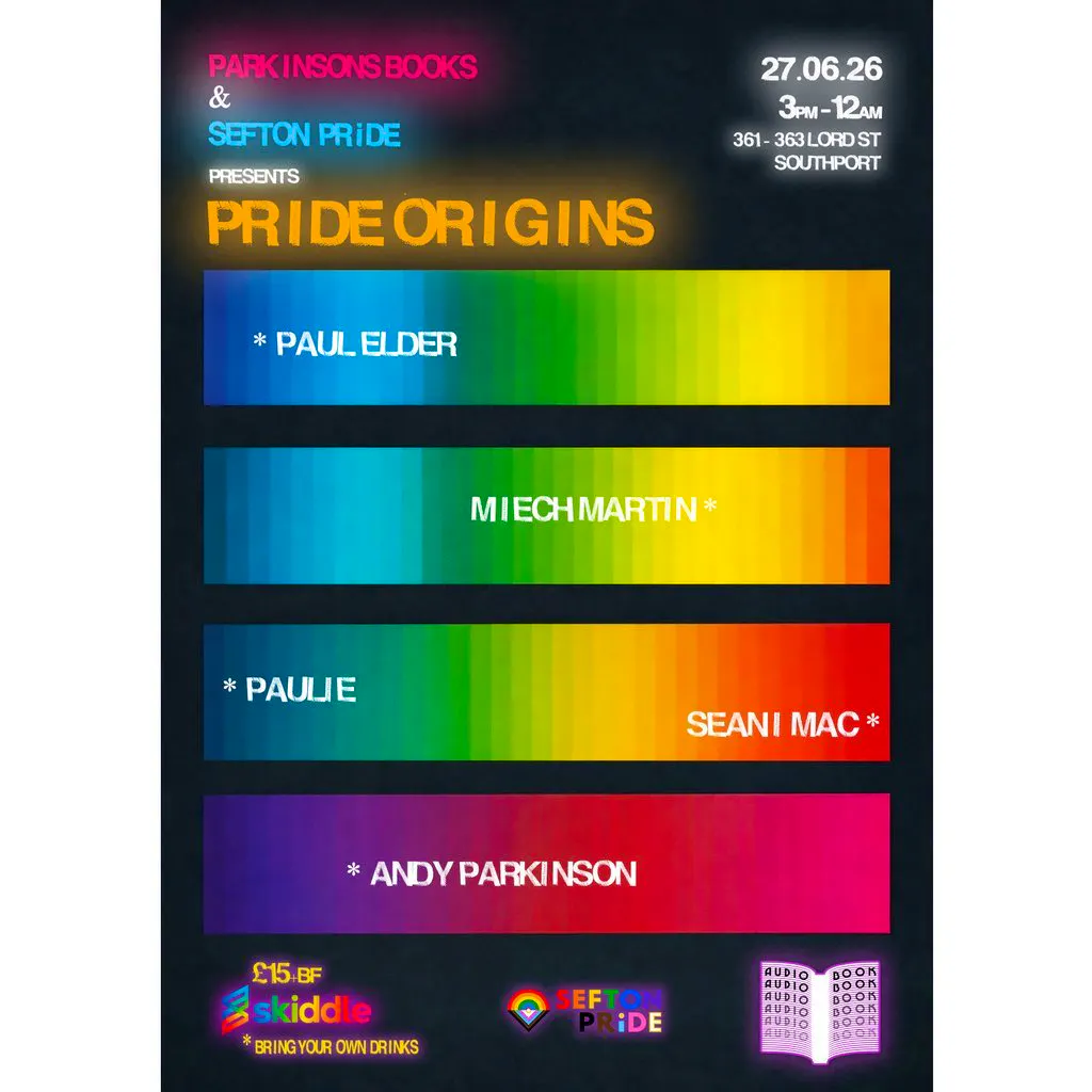 Audio Book Pride Origins at Parkinsons Books