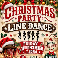 Suzi Beau Line Dance Christmas Party at Hoghton Village Hall