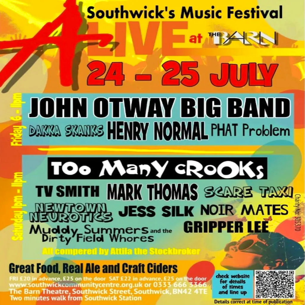 Scare Taxi play at Alive at the Barn 2026 at The Barn Theatre