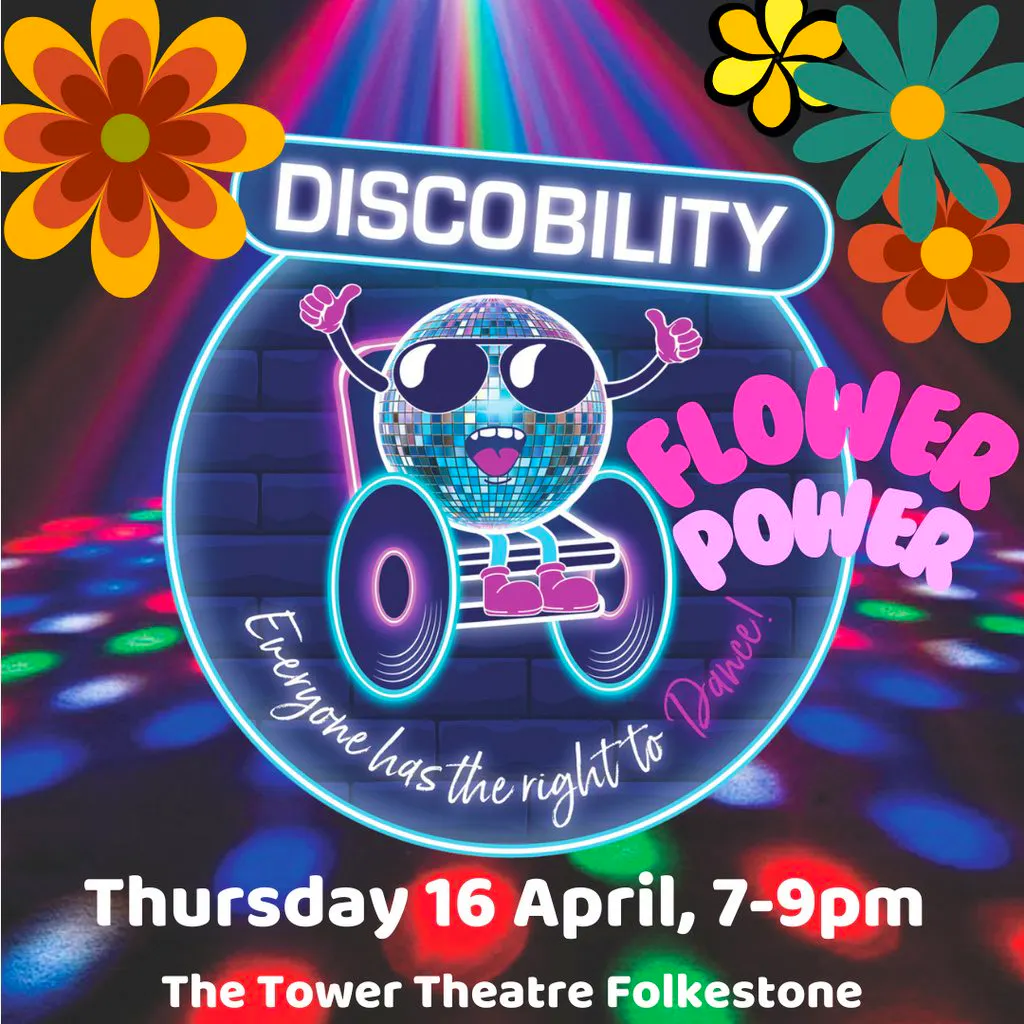Discobility Flower Power at The Tower Theatre Folkestone