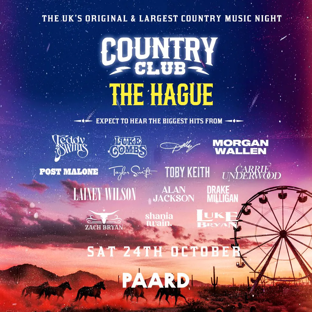 Country Club - Country Music Festival - The Hague Netherlands at Paard