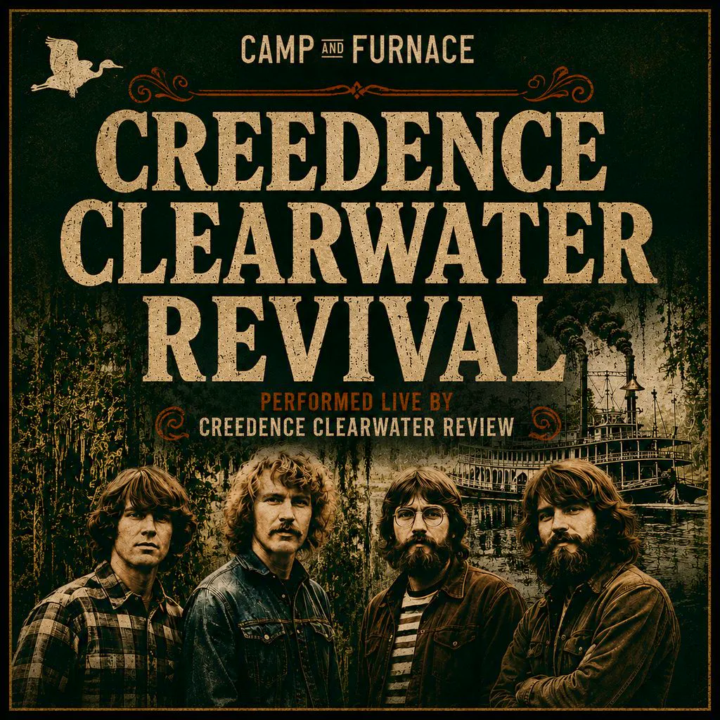 Creedence Clearwater Revival performed LIVE in Liverpool at Camp And Furnace