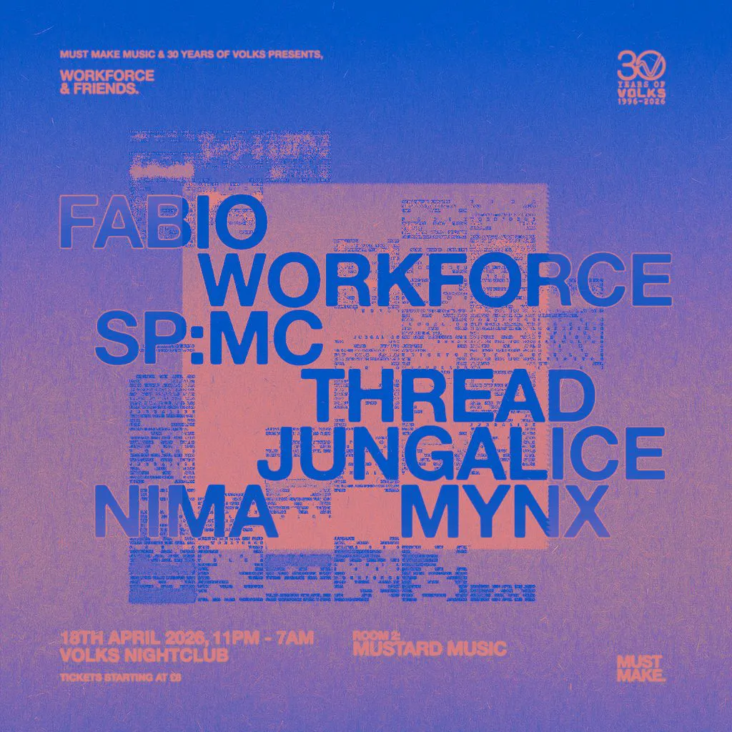Workforce & Friends - Fabio, SP:MC, Workforce, Thread at The Volks Nightclub