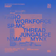 Workforce & Friends - Fabio, SP:MC, Workforce, Thread at The Volks Nightclub