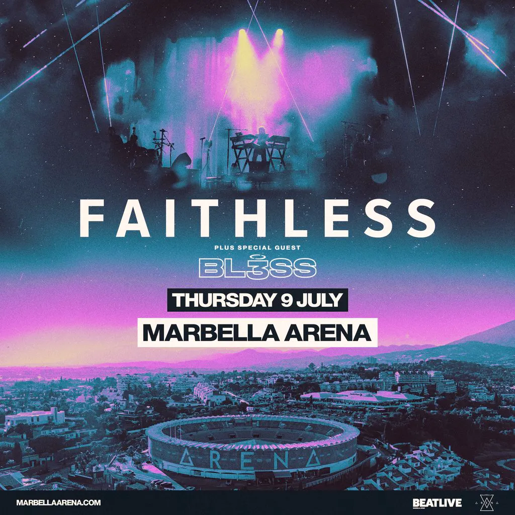 Faithless Live at Marbella Arena at Marbella Arena