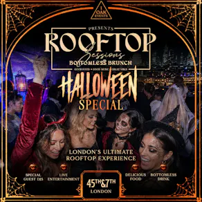 HALLOWEEN SPECIAL - Rooftop Session - Bottomless Brunch