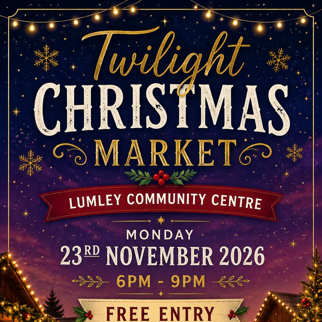 Lumley Twilight Christmas Market at Great Lumley Community Centre 