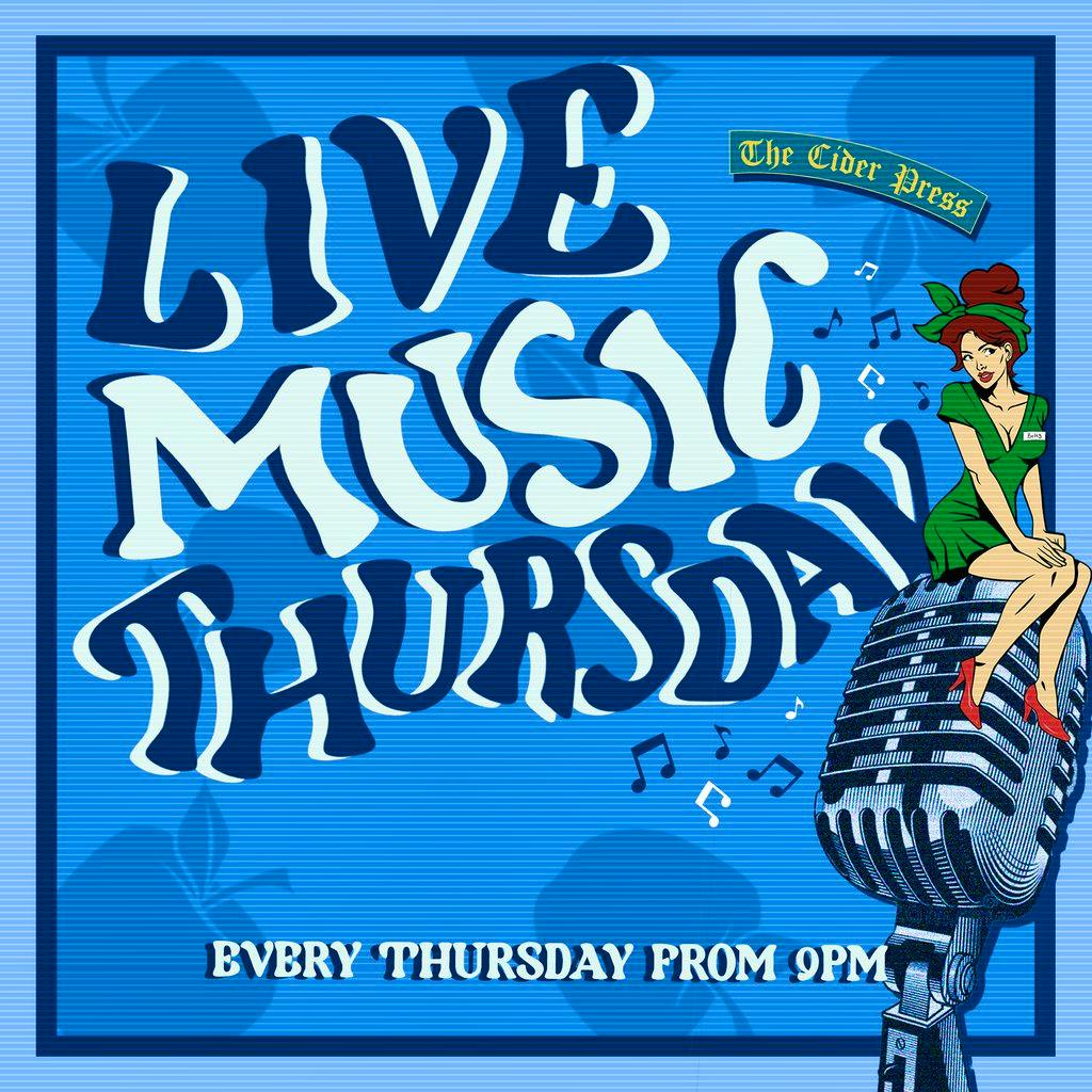 Live Music Thursdays at The Cider Press at The Cider Press