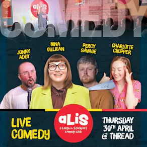 A Laugh In Stockport Comedy Club, April