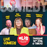 A Laugh In Stockport Comedy Club, April at Thread Stockport