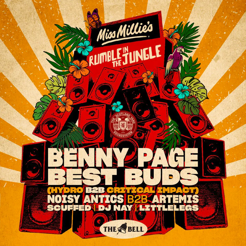 Rumble in the Jungle x Miss Millies 420 at The Bell