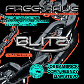 BLITZ - Techno/Hardgroove/Trance/Hard Dance - FREE RAVE