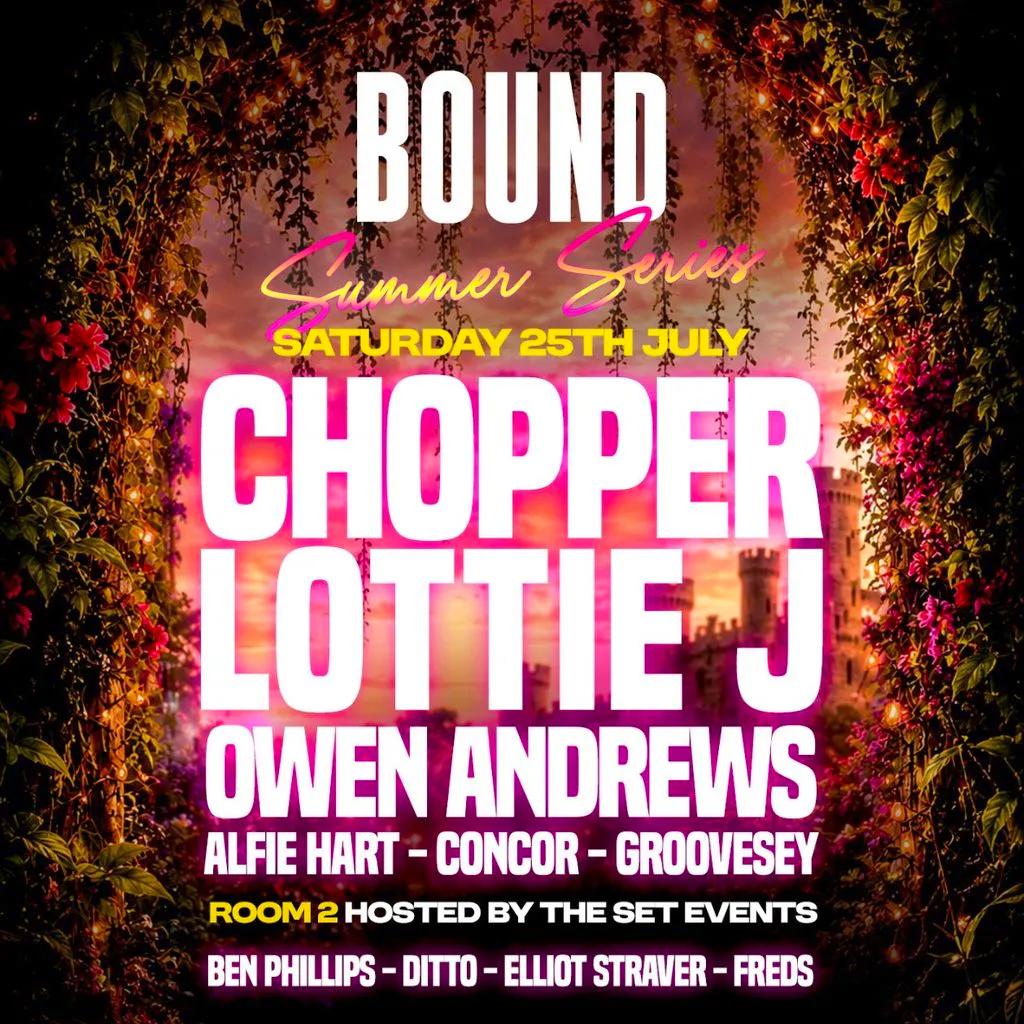 Bound with Chopper, Lottie J & Owen Andrews // Arch 2 Windsor at Arch 2