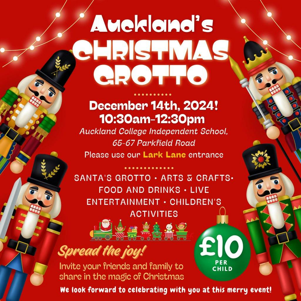 Tickets Auckland's Christmas Grotto 2024 Auckland College