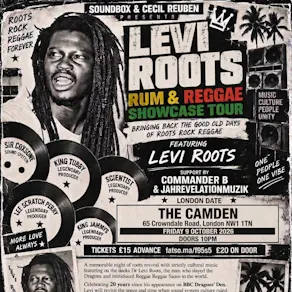 Levi Roots Live at The Camden | Roots Reggae Night London