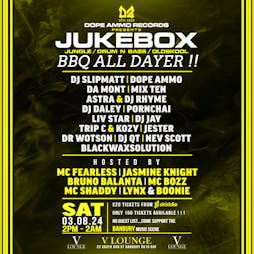 JUKEBOX - Jungle, Drum n Bass & Oldskool. Tickets | V Lounge Banbury Banbury  | Sat 3rd August 2024 Lineup