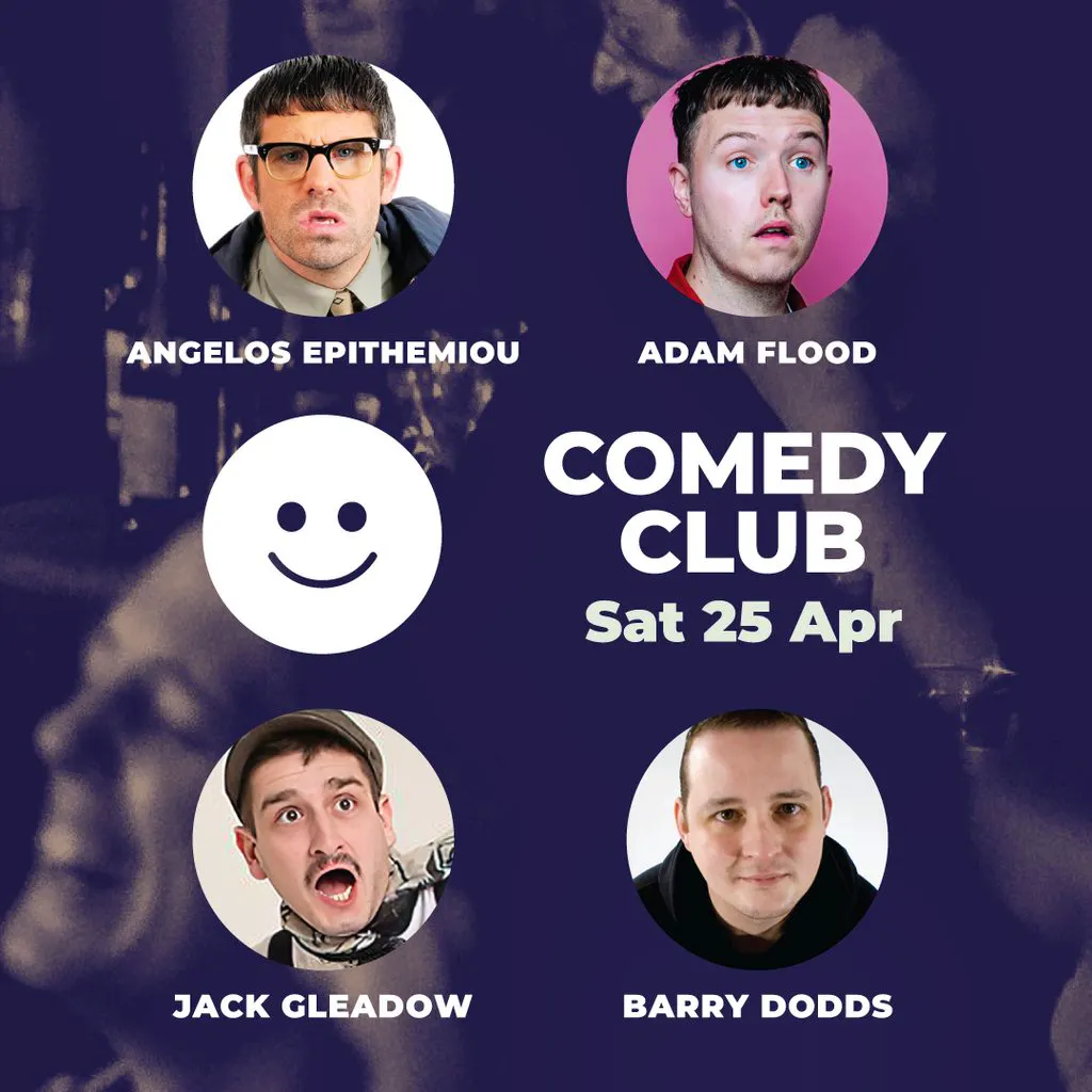 Comedy Club with Angelos Epithemiou & Guests at The HIFI Club, Leeds