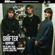 Shifter, support at Cabaret Voltaire