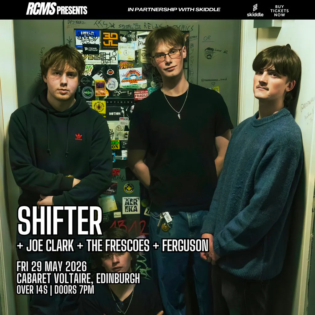 Shifter, Joe Clark, The Frescoes, Ferguson at Cabaret Voltaire