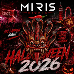 MIRIS NIGHTS presents Sri Lankan Halloween 2026