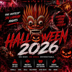 MIRIS NIGHTS presents Sri Lankan Halloween
