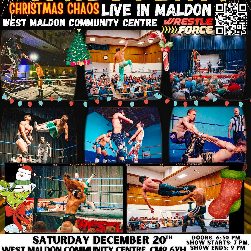 Live Wrestling in Maldon at West Maldon Community Centre