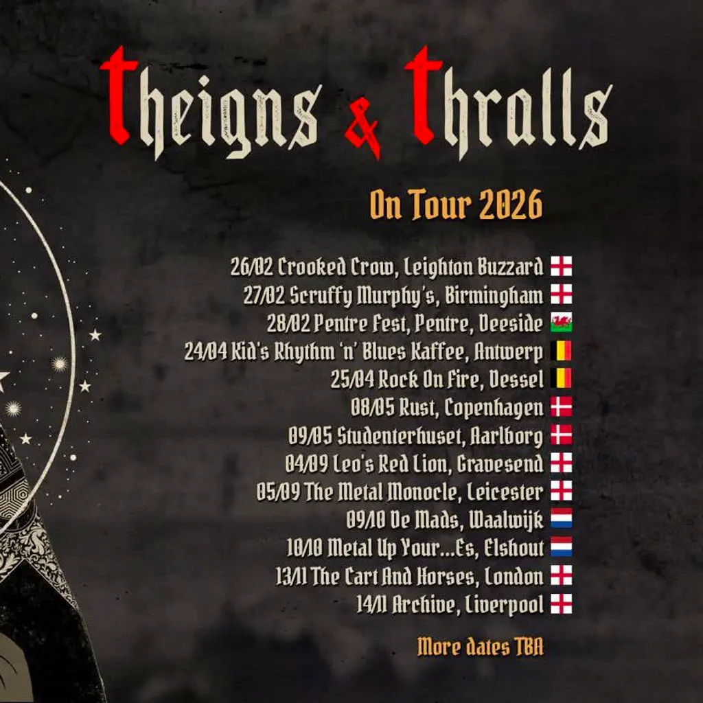 Theigns & Thralls (Plus support TBA) at Archive Liverpool