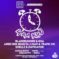 4am Kru, Bladerunner, inja, Groovebox x Submerged at The Nest at Nottingham's The Nest (Notts County FC)
