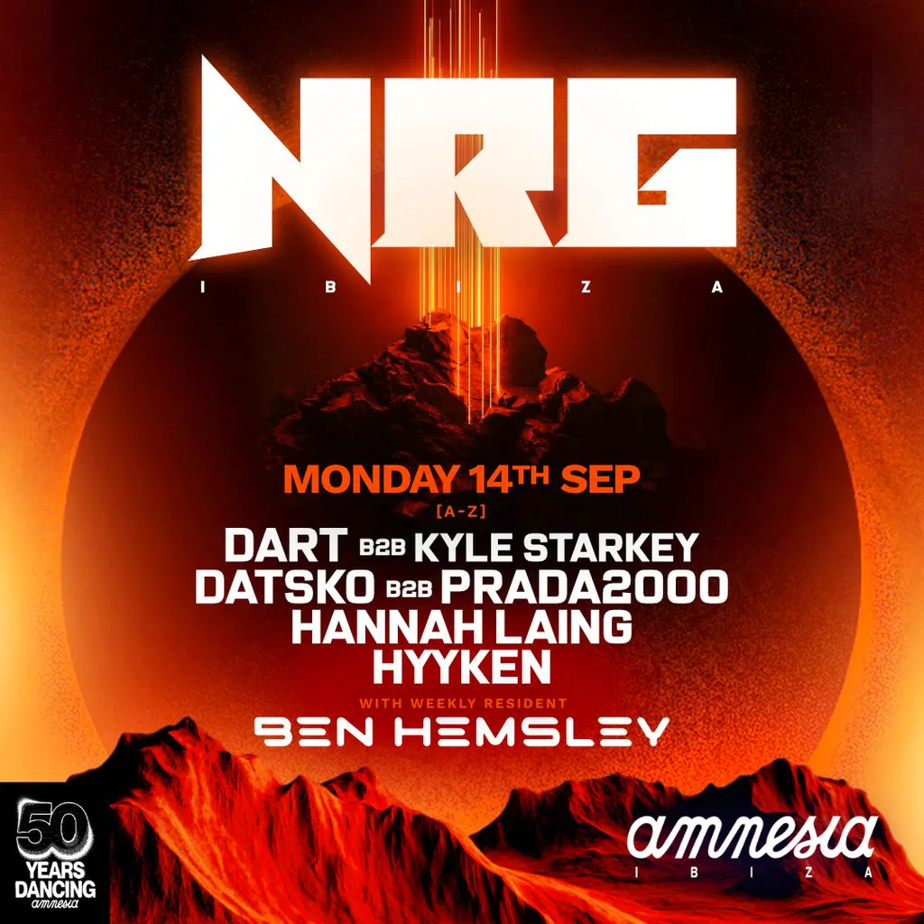 NRG Amnesia Ibiza at Amnesia Ibiza