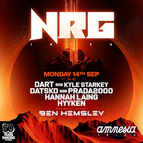 NRG Amnesia Ibiza