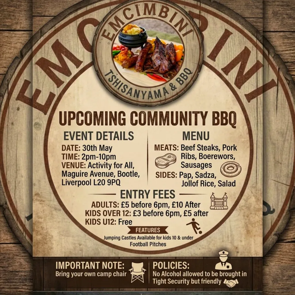 Emcimbini Tshisanyama &Bbq at Activity For All