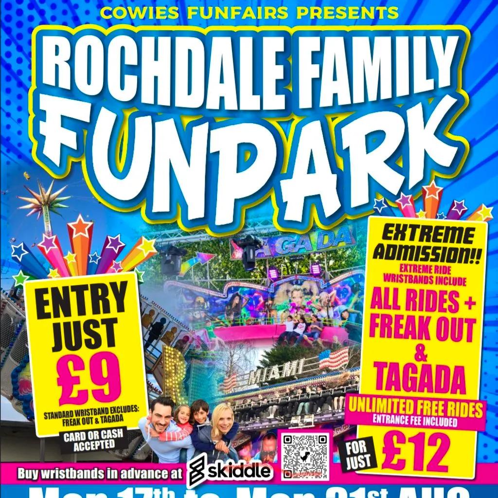 Cowies Funfairs Presents Rochdale Family Fun Park at Cowie's Funfairs Presents Rochdale Family Fun Park