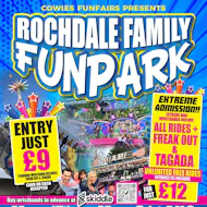 Cowies Funfairs Presents Rochdale Family Fun Park at Cowie's Funfairs Presents Rochdale Family Fun Park