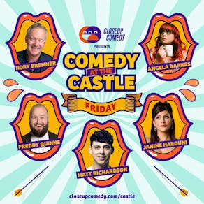 Comedy at the Castle: Friday Night with Rory Bremner and more.