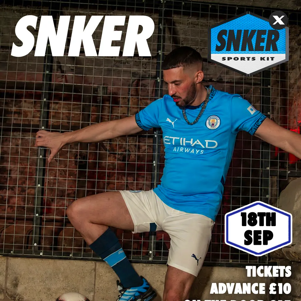SNKER | 18 September 2026 at The Eagle Manchester