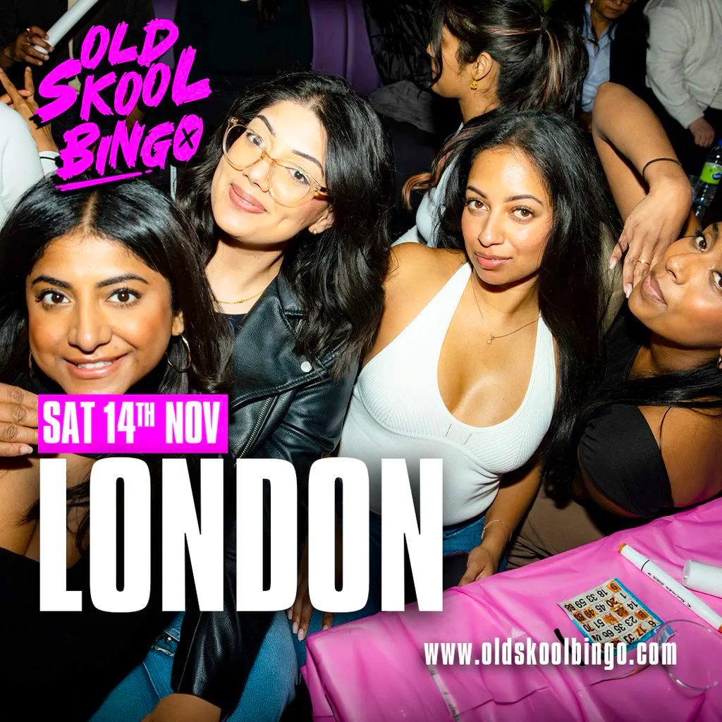 Old Skool Bingo Sat 14th Nov London at Duo Clapham